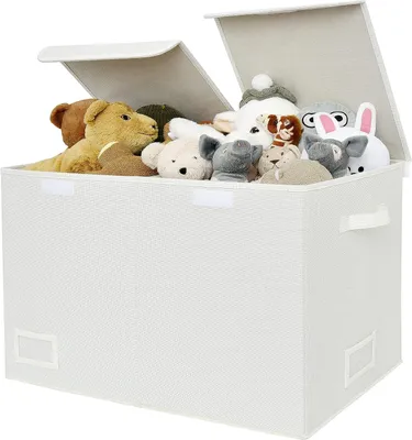 Produktbild von Spielzeug Aufbewahrungsbox - große Kapazität - 1 Stück - 62,5 x 32,5 x 39,5 cm