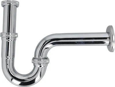 Produktbild von Siphon 1 1/4"x32mm chrom Sanitop 22118 4 für Waschbecken