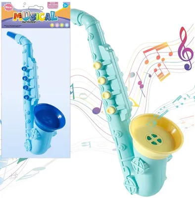 Zdjęcie produktu dla Saksofon Zabawka Instrument Trąbka Dla Dzieci Kolory