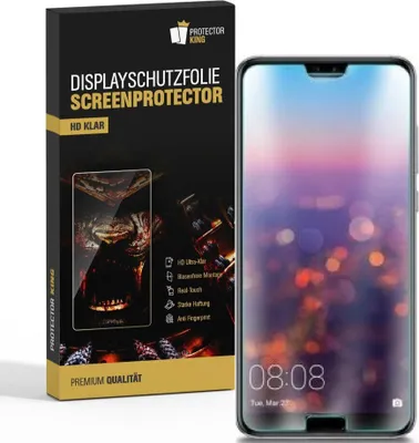 Produktbild von 2x Displayschutzfolie für Huawei Honor 10 Displayfolie Schutzfolie HD ULTRA KLAR