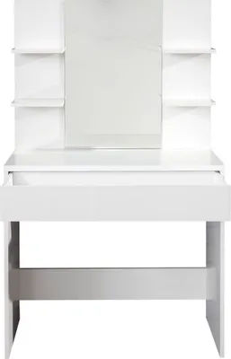 Image de Basix Coiffeuse 1 tiroir, blanc.