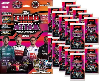 Image de Topps - Turbo Attax Formula 1 2022 - 1 starter + 20 boosters