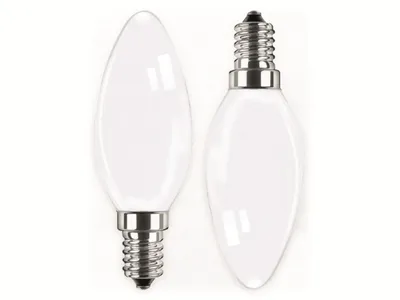 Produktbild von BLULAXA LED-Lampe 49061 Kerze, E14, EEK: F, 4,5 W, 470 lm, 2700 K, 2 Stück