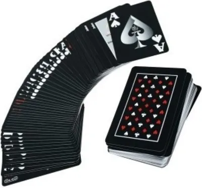 Produktbild von Copag - Spielkarten Set 2er-Pack SG21775 (Einheitsgröße) (Schwarz/Rot/Weiß)