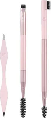 Produktbild von Real Techniques Brow Shaping Set Pędzelek do brwi + grzebyk do brwi + pęseta