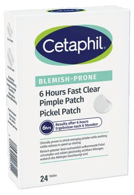 Produktbild von Cetaphil 6 Hour Fast Clear Pickelpflaster (24 Stück)