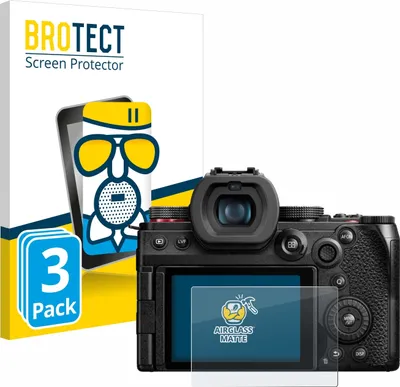 Produktbild von 3x BROTECT Entspiegelungs Schutzglas für Panasonic Lumix DC-G9 II Schutzfolie Panzer Folie Glas Display Schutz matt
