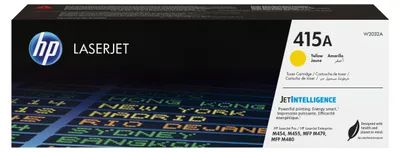 Produktbild von HP 415A Gelb Original LaserJet Tonerkartusche, 2100 Seiten, Gelb, 1 Stück(e)