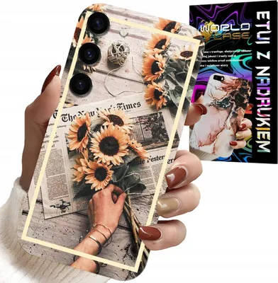 Obrázok produktu pre Puzdro Pre Samsung Galaxy S23 - Kvetinový Vzor Sunflower Sunflower
