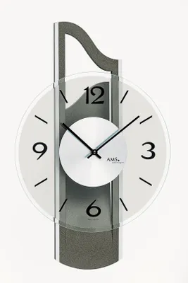 Image de Horloge murale à quartz AMS W9682