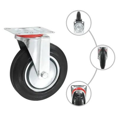 Produktbild von vidaXL Lenkrollen 4 Stk. 200 mm