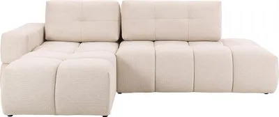 Produktbild von Linke Eckschlafcouch mit beigem Bezug - TRIMALDI