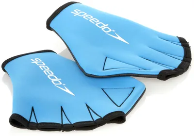 Produktbild von Speedo 8069190309, Schwarz, Blau, Schwimmhandschuhe, Kinder, Beide Geschlechter, L, Neopren