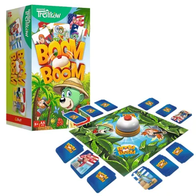 Produktbild von 02822 Game - Boom Boom Treflik Family Trefl