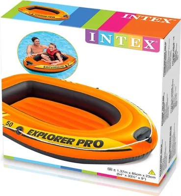 Produktbild von Intex - Explorer-Schlauchboot für Kinder - 137 x 85 x 23 cm (58354) Intex