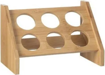 Obrázek produktu pro Sada kořenek na stojanu, bambus, 6 sklenic