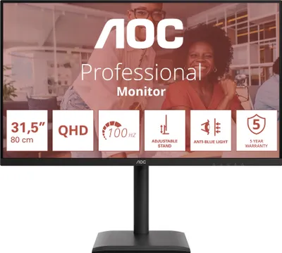 AOC Q32E4U - E4 Series - LED-Monitor - 81.3 cm (32")
