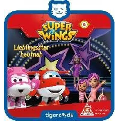 Produktbild von tigercard - Super Wings - 6 - Lieblingsstar hautnah