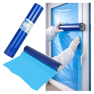Obrázek produktu pro GEKO Ochranná folie na okna 50 cm × 75 m, samolepící – G66402