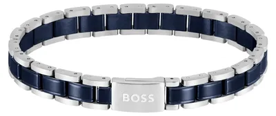 Image de Bracelet bicolore élégant pour homme Metal Links Essentials 1580664