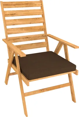 Immagine prodotto di POKAR Cuscino per panca Cuscino per panca sfoderabile , Colore:Marrone, Dimensioni:40x40