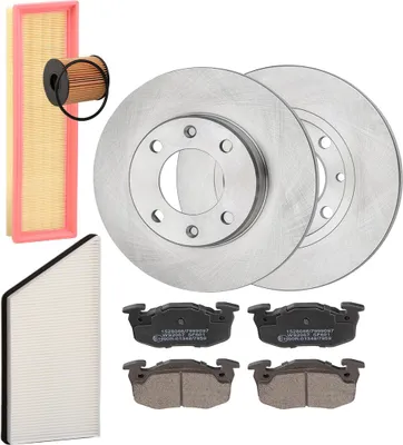 Produktbild von RIDEX Inspektionspaket Filterset passend für PEUGEOT 206 Schrägheck (2A/C) 206 SW (2E/K) 206 Stufenheck