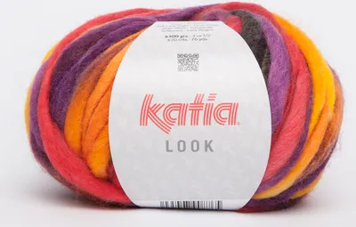 Produktbild von LOOK von Katia, dickes, farbenfrohes Schurwollmischgarn (71) -  ca. 70m/100g