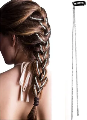 Produktbild von INF Haarspange mit Ketten Silber