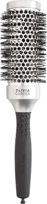 Produktbild von Olivia Garden Essential Blowout - Silberne Haarbürste 45 mm