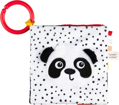 Zdjęcie produktu dla CANPOL BabiesBoo Sensoryczna miękka książeczka edukacyjna
