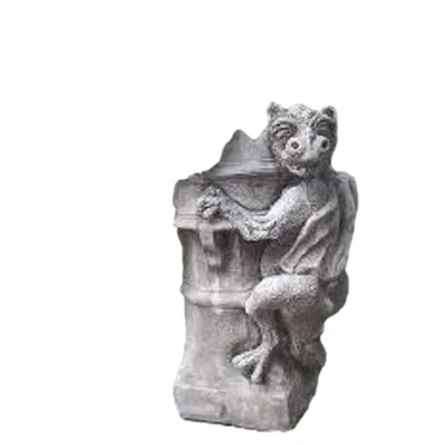 Produktbild von Schöner Kamindrache aus Steinguss Neu Frostfest Witterungsbeständig SU-801