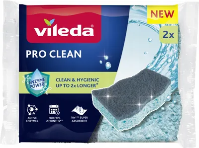 Immagine prodotto di Vileda Zmywak Pro Clean Viscosa Assorbente 2Szt 179700...