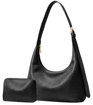 Image de Omgoods - Ensemble de 2 sacs à main pour femmes en cuir vegan