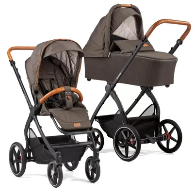 Produktbild von Gesslein FX4 Style Kinderwagen Set mit Babywanne mokka 490490