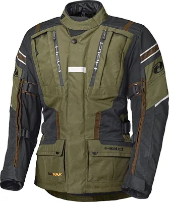 Produktbild von Held Hakuna II wasserdichte Motorrad Textiljacke, khaki, S
