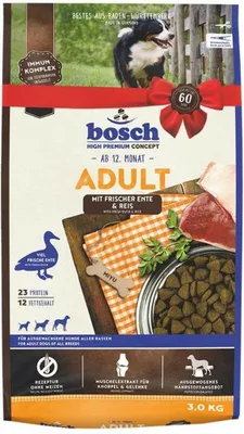Image de Bosch 3kg Adult canard & riz
