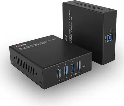 Image de Lindy 100m USB 3.2 Gen 1 Cat.6A