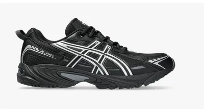 Immagine prodotto di Sneaker unisex ASICS GEL-VENTX – Design ispirato al trail running, ammortizzazione GEL, nero/argento, 41,5 EU