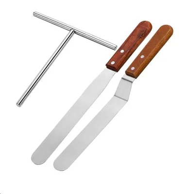 Produktbild von Set mit 3 Crêpe-Verteiler und Spateln für den Heimgebrauch