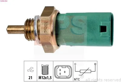Zdjęcie produktu dla Czujnik Temperatury Płynu Chłodzącego Renault 1,2 16V 05-