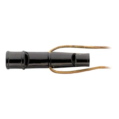 Produktbild von Herbertz Hundepfeife, Büffelhorn, Triller und Pfiff, 80mm