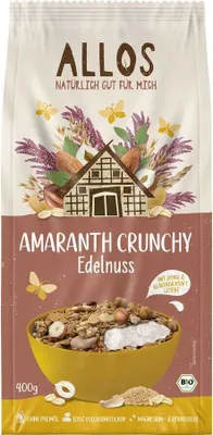 Produktbild von Allos Amaranth Crunchy Edelnuss 400g