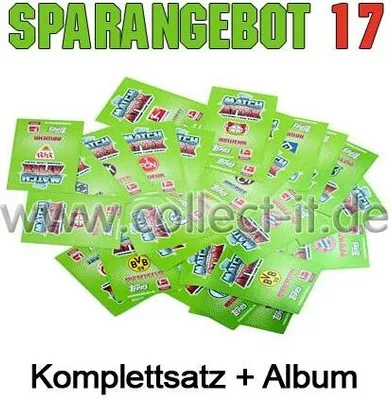 Produktbild von Match Attax - Spar 17 - Saison 11/12 - Komplettsatz + Sammelalbum