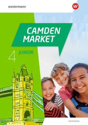 Immagine prodotto di Camden Market Junior 4. Workbook mit Audio-CDs