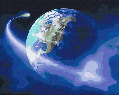 Image de Peinture par numéros « Satelita » 40 x 50 cm