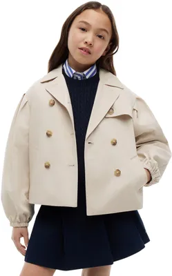 Obrázok produktu pre Tommy Hilfiger, dámsky trenchcoat, model KG0KG09501, iné bundy, béžová (klasická béžová)