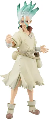 Image de Dr. Stone PVC Statue Stone World Senku Ishigami Ver. B 18 cm
