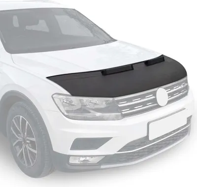 Produktbild von Haubenbra Steinschlagschutz Bonnet Bra für Opel Meriva 2003-2010 Schwarz Halb
