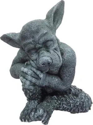 Image de Déco Figure Statue Sculpture 46 cm FIguren Statues Sculptures Nouveau Dragon Troll G6