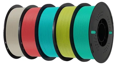 Produktbild von 3D-Drucker-Filament, PLA-Material, einfach zu verwenden, 5Roll MIX Farbe D